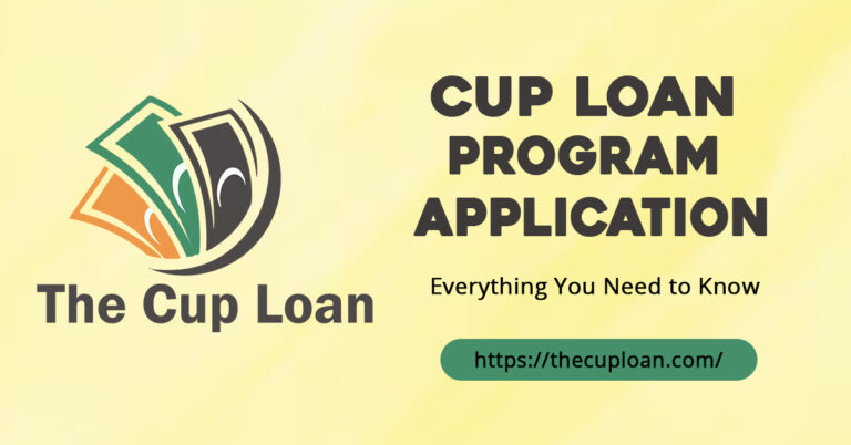 CUP Loan Program Application
